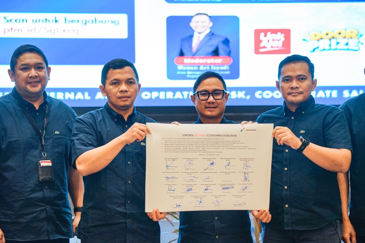 Pertamina Patra Niaga Regional Sulawesi Gelar Sharing Session Fraud Awareness 2026